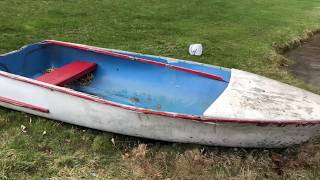 Fiberglass Boat Restoration Part 1 [upl. by Knah309]