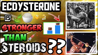 ECDYSTERONE MAKES YOU STRONGER THAN STEROIDS   600mg TEST VS 12mg ECD 🦍💉🧬TESTOSTERONE THURSDAY💉🧬🦍 [upl. by Ahsiei57]