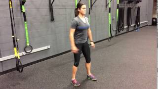 Body Weight Staggered Stance Squat [upl. by Eberle]