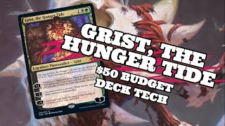 Grist The Hunger Tide Commander 50 BUDGET Deck Tech  MTG EDH  Magic The Gathering [upl. by Noelopan]