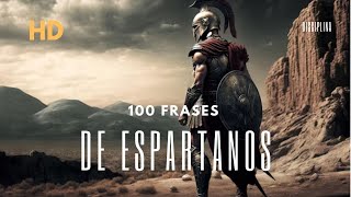 100 FRASES De ESPARTANOS para Mejorar tu DISCIPLINA [upl. by Enialed]