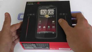 HTC Sensation XE with Beats Audio Z715e Android Smartphone Unboxing [upl. by Cariotta]