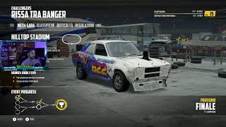 Wreckfest  Torniamo a distruggere auto con sportiveggianta  LIVE 03 [upl. by Hannie]