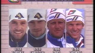 SkidVM 1993  Falun  15 km jaktstart herrar F [upl. by Nwahsear]