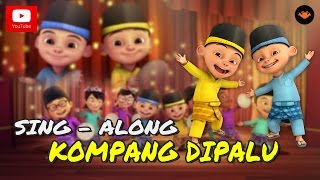 Upin amp Ipin  Kompang Dipalu Sing Along [upl. by Chastity654]