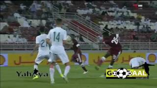 ملخص مباراة قطر 1 0 الجزائر مباراة ودية Qatar 1 0 Algeria [upl. by Eiclehc]