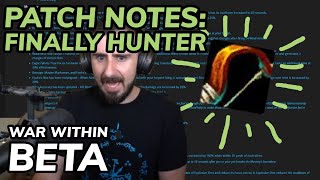 Hunter Update is Here War Within Beta Patch Notes [upl. by Rodrigo]