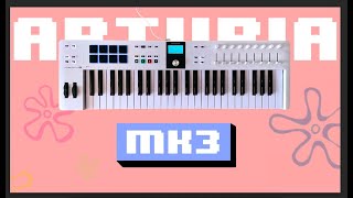 ЛУЧШАЯ БЮДЖЕТНАЯ MIDI клавиатура  Arturia KeyLab Essential 61 mk3 [upl. by Rome]