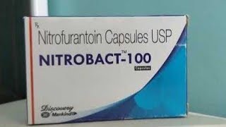 Nitrofurantoin Capsules USP NITROBACT 100 Full Information In Hindi and Side effects ☺️ [upl. by Zilvia]