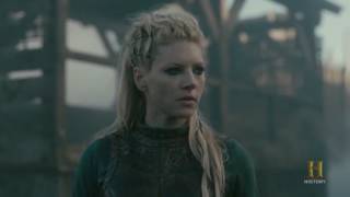 Vikings  Lagertha Attacks Kattegat Season 4B Official Scene 4x13 HD [upl. by Tinaret]