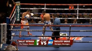 Juan Francisco quotGalloquot Estrada vs Roman quotChocolatitoquot Gonzalez Completa HD Tv Azteca [upl. by Yarahs665]