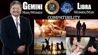 Gemini and Libra Compatibility  Gemini Libra Compatibility  Relationship [upl. by Yar]