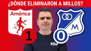 América 10 Millonarios  Liga Dimayor 2023II  Resumen Goles y Táctica por Juan Felipe Cadavid [upl. by Massey774]