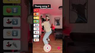 Thong song  SLOWED Tutorial 🍑💥 foryou dance tutorial [upl. by Oniluap826]