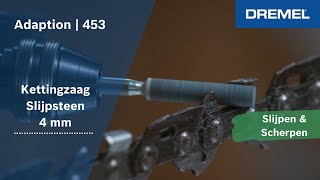 Dremel 453JA Kettingzaagslijpsteen met werkdiameter van 4 mm [upl. by Hoag]