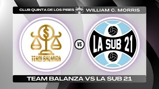 LA REVANCHA ⚽🔥  LA SUB 21 VS TEAM BALANZA [upl. by Gillie]