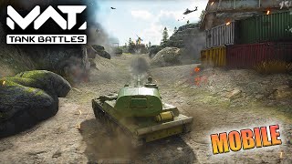 MWT Tank Battles Gameplay Walkthrough Part 1 iOS Android  Closed Alpha [upl. by Anidem335]