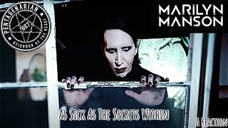 A REACTION TO Marylin Manson quotAs Sick as the Secrets Withinquot [upl. by Aitercul]