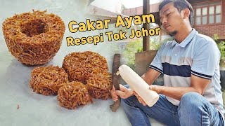 Resepi Kuih Cakar Ayam dari Ubi Kayu  Resepi Tok Johor [upl. by Crystal]