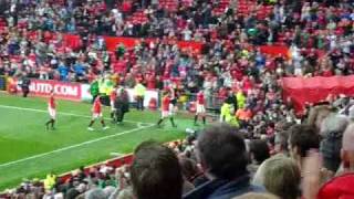 Sunderland 1  0 Liverpool scoreline at Old Trafford Manchester United 2  1 Bolton 17102009 HD [upl. by Einiar]