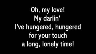 Righteous Brothers  Unchained Melody 1990 Remake with Lyrics [upl. by Niatsirk528]