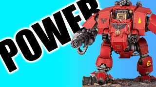 Redemptor Dreadnought is POWERFUL  warhammer 40k space marine unit review [upl. by Ettenav845]