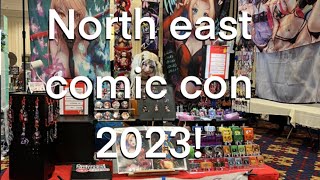 North East Comic Con 2023 Artist Alley Vlog [upl. by Uke596]