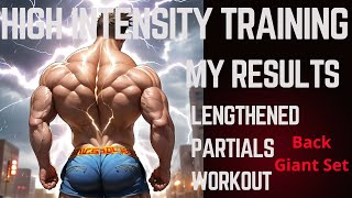 Giant Set For Optimal Hyperthrophy  High Intensity Training  Lengthened Partials Back Training [upl. by Chadbourne226]