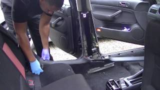 How to change a seat belt on a Volkswagen [upl. by Hinch]