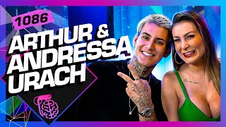 ARTHUR E ANDRESSA URACH  Inteligência Ltda Podcast 1086 [upl. by Hamish201]