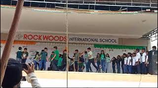 Challa Dance Independence day celebration  Rockwoods International school [upl. by Arais64]