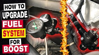 How to Upgrade Your Fuel System for Boost Step by Step [upl. by Rothenberg]