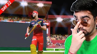 MR 360 AB DE VILLIERS CAREER MODE Cricket 24  30 DAYS 30 CAREER MODES [upl. by Ogaitnas339]