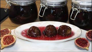 Recette de Confiture de Figues Sans Repos 👌 [upl. by Nodyl]