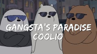 Coolio  Gangstas Paradise Lyrics Ft LV [upl. by Arad]