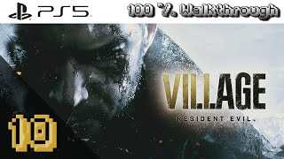 Resident Evil Village RE8  100 Walkthrough Part 10 Standard Difficulty  All Collectibles [upl. by Lauretta]