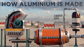 How Aluminium is made animation  Karthi Explains [upl. by Atila]