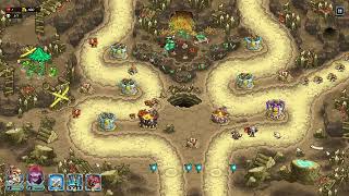 Kingdom Rush 5 Alliance  The WildBeast Den Iron Veteran [upl. by Wallack]