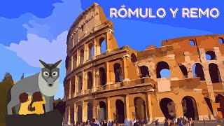 Leyenda Rómulo y Remo  Historia de Roma para niños [upl. by Ecaidnac]