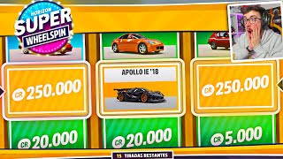 ABRIENDO 175 RULETAS SUPER y NORMALES DE FORZA HORIZON 5 💥 [upl. by Sicnarf999]