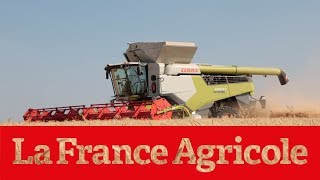 Test Drive  Claas LEXION 8900 la plus grosse moissonneuse du monde [upl. by Johnsson129]