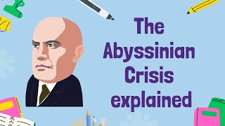 The Abyssinian Crisis A Failure of the League of Nations  GCSE History [upl. by Lazar363]