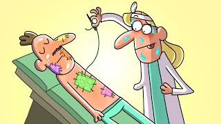 When A Tired Doctor Performs Surgery 😂  Animated Memes  Hilarious Animated Compilations [upl. by Carolynn208]