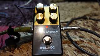 Nux Plexi Crunch Sonido Marshall en un Pedal [upl. by Juanne]