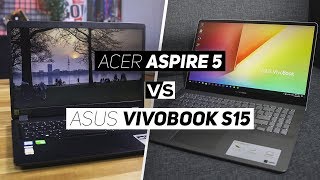 ASUS TUF F15  3050  VS ACER ASPIRE 7  2050 [upl. by Hareehat]