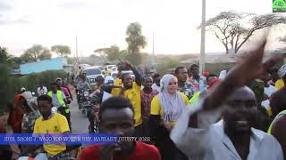 NAOMI WAQO GRAND ENTRY TO MOYALE TOWN EARTHQUAKE [upl. by Ahsetan]