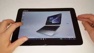 Asus Transformer Book T100HA Benchmarks Sound and Battery [upl. by Haze]