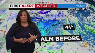 First Alert Weather Winter officially arrives [upl. by Odlavso758]