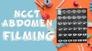 HOW TO DO NCCT ABDOMEN FILMING🤔  AXIAL CORONAL AND SAGITTAL FILM PROCESSING🧐 [upl. by Weldon]