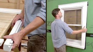 How to Install Exterior Window Trim [upl. by Buna917]